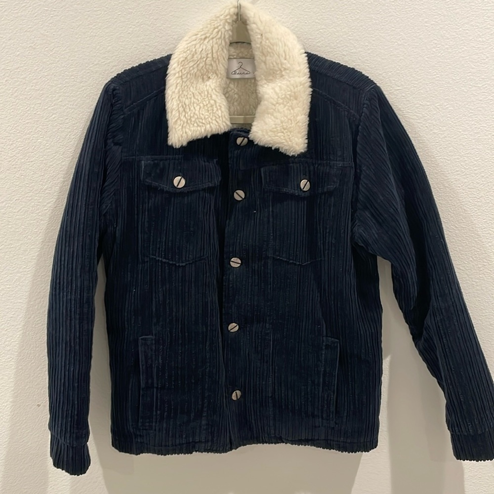 Men’s corduroy trucker jacket
